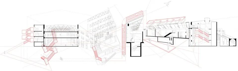 “织物构建”Fashion Factory创意工厂A庭院城市更新丨中国北京丨非静止建筑设计-13