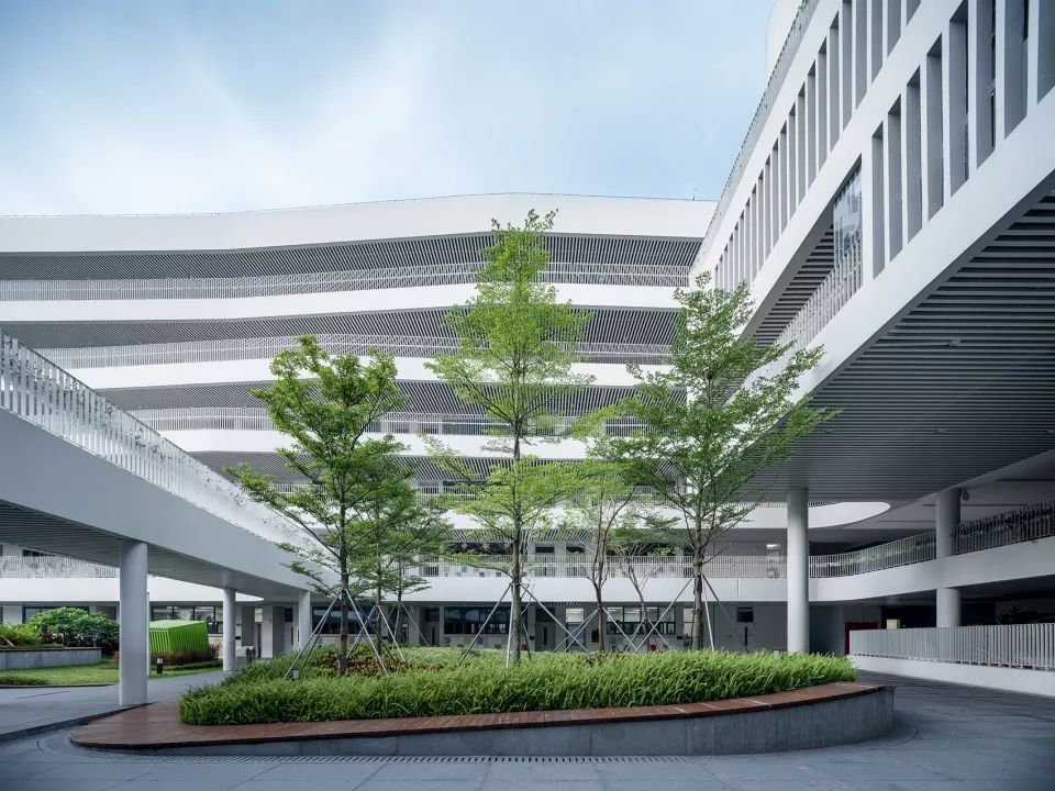 深圳前海三小(荔湾小学)- 高容高密校园的立体空间营造-46