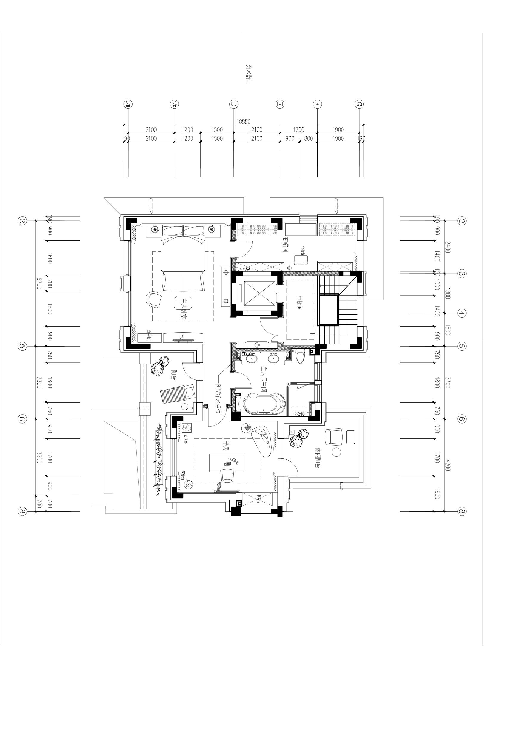 S A M 迅美设计  天茂湖观湖别墅样板房-13