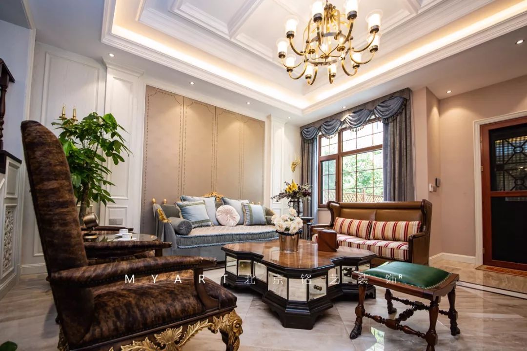 三代同堂的 560㎡精致别墅,古典气息与现代生活完美融合-21