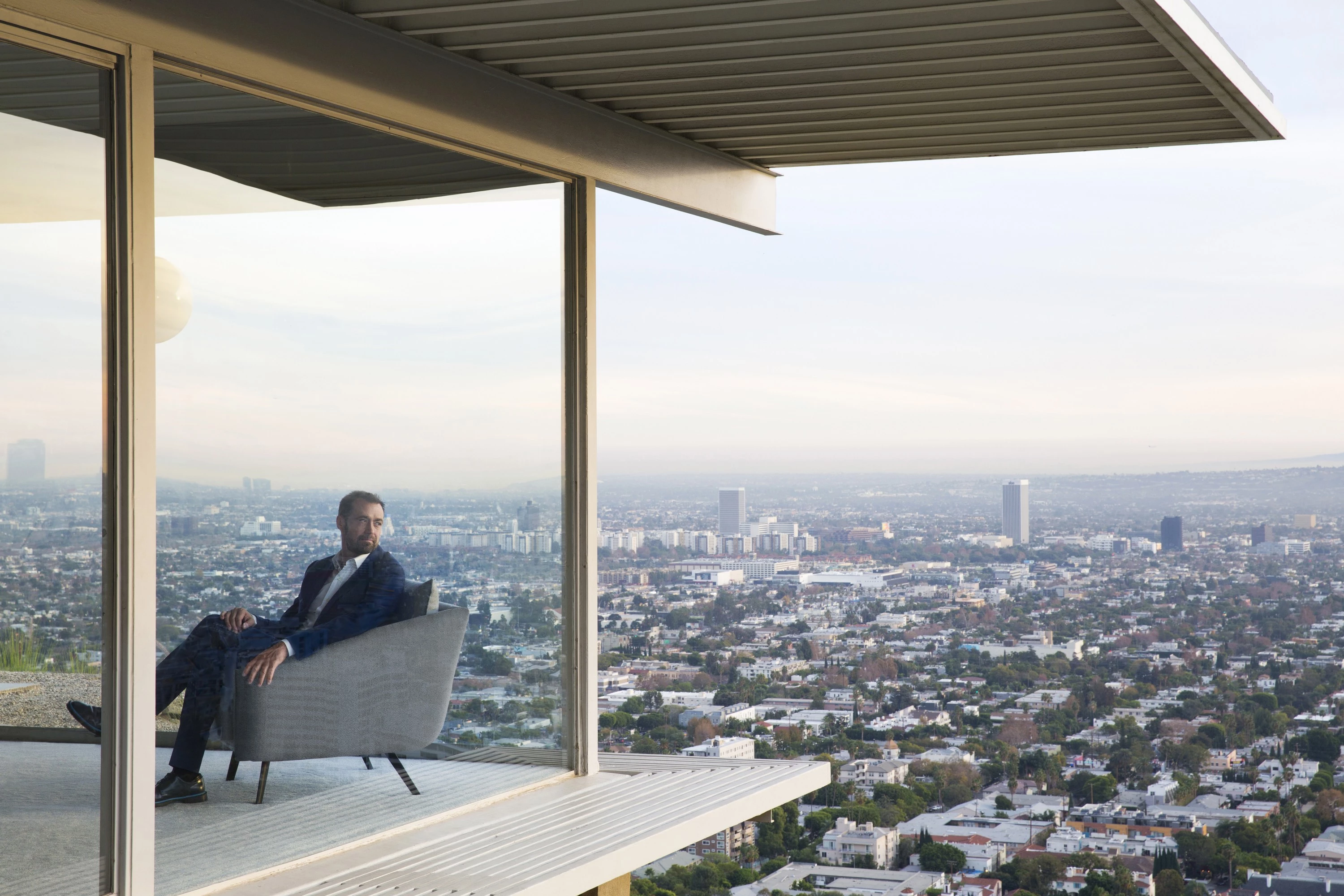 洛杉矶地标 · STUA 和 Pierre Koenig 的梦幻玻璃屋-24