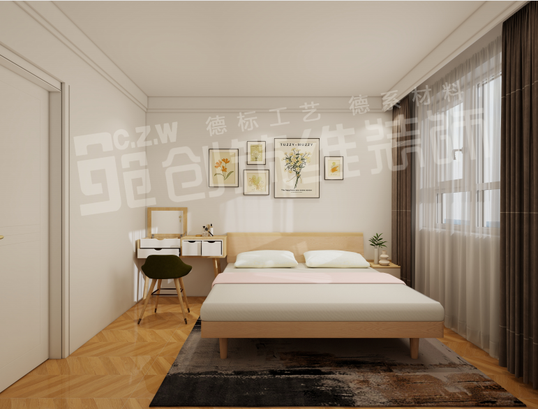 雷捷时代二期|87㎡两居原木风案例|36项出错即砸|透明化-流程化-服务化-维保化-装修更靠谱-35