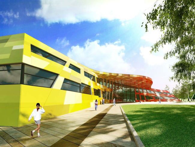 白俄罗斯明斯克私立学校丨“Speech Tchoban,Kuznetsov”建筑工作室-29