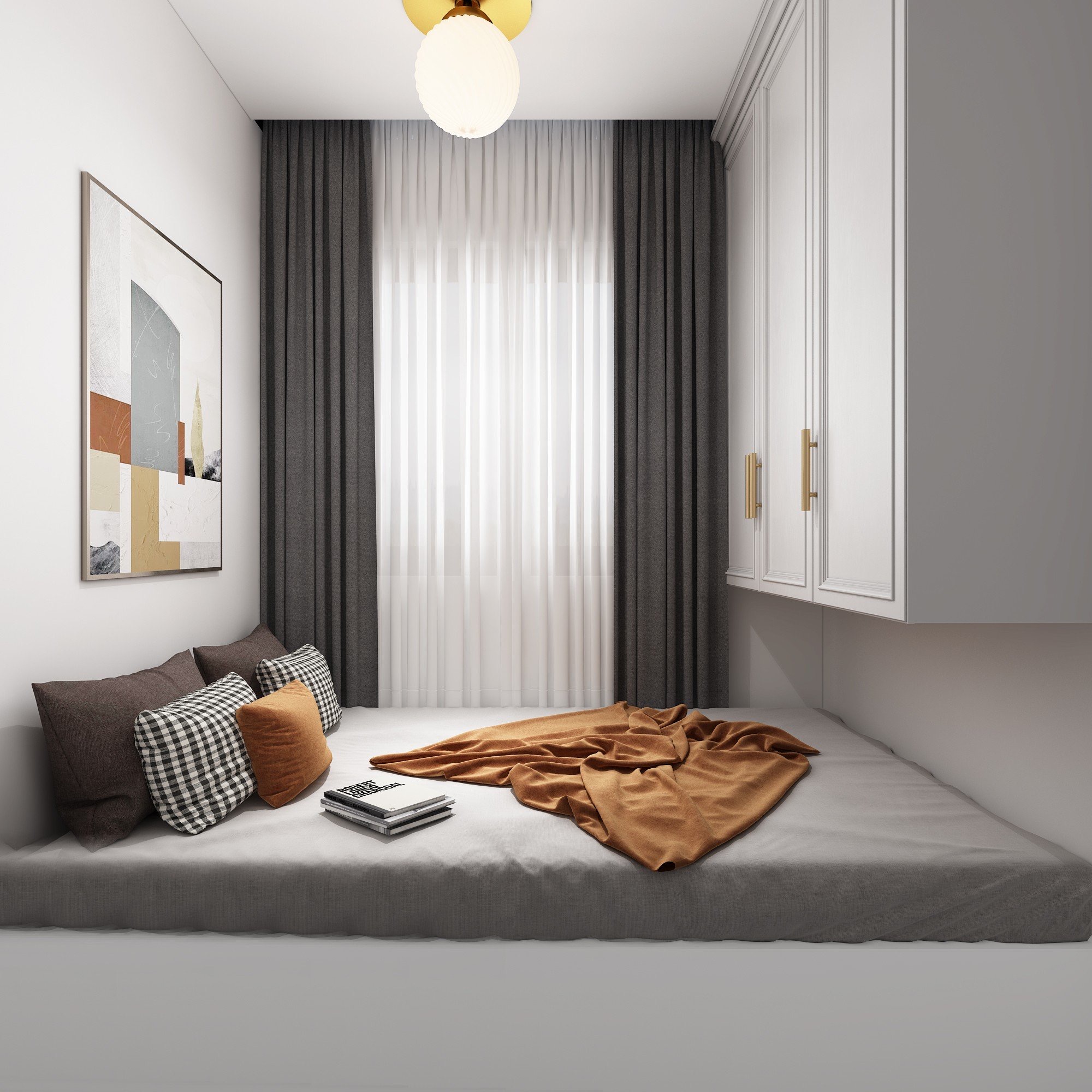 北欧轻奢风格，鲜艳活力，档次华丽！                     -4