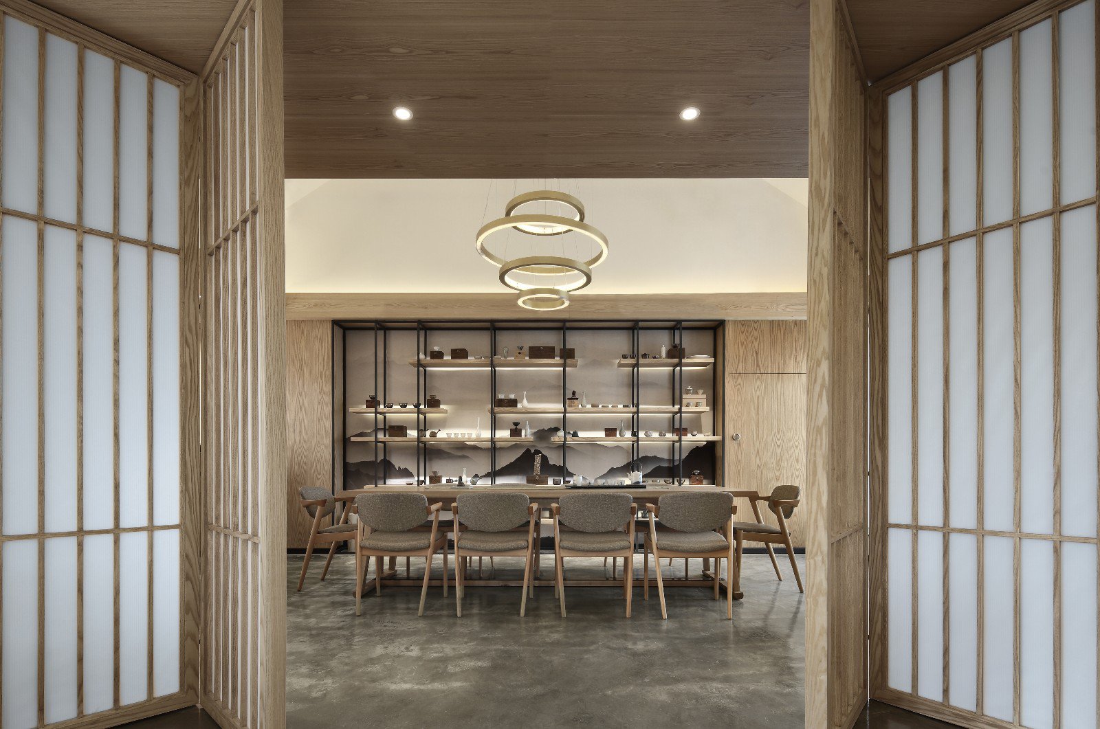 700㎡济南知丘茶食山房 TRD 中合深美-11