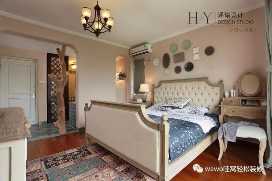 法式乡村风打造 140㎡小资生活家-60