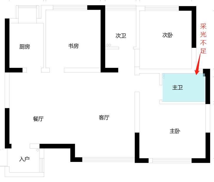 暗卫变身明亮空间改造-6