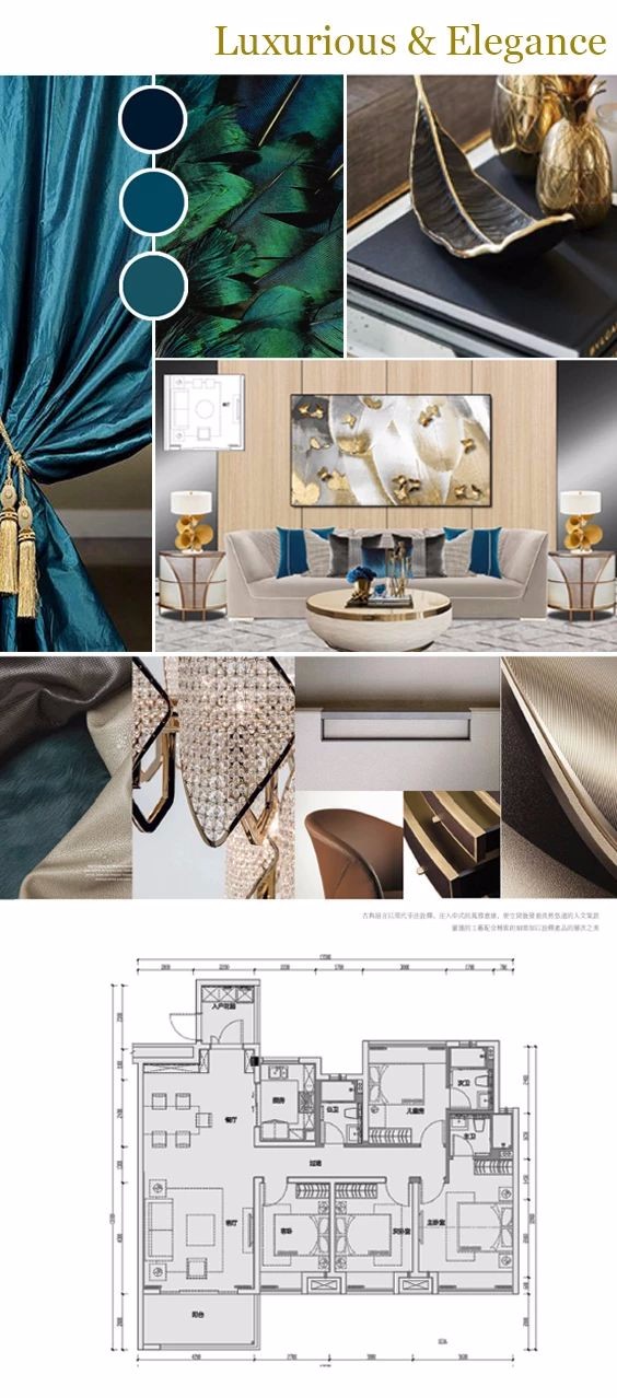 【柏舍设计】佛山万科滨江花园样板房软装陈设设计概念&落地实景-1