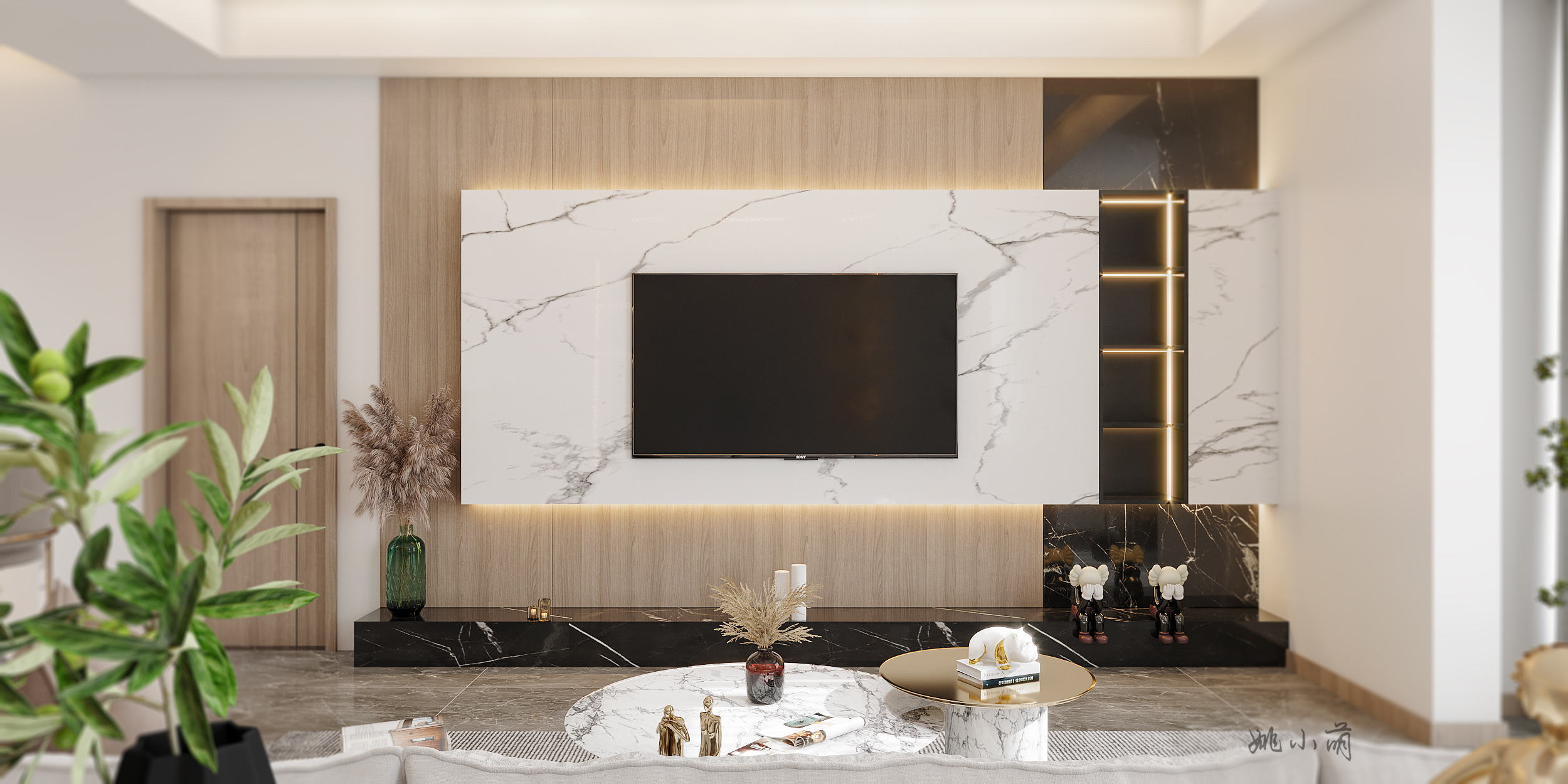 简约现代风温馨舒适家-4