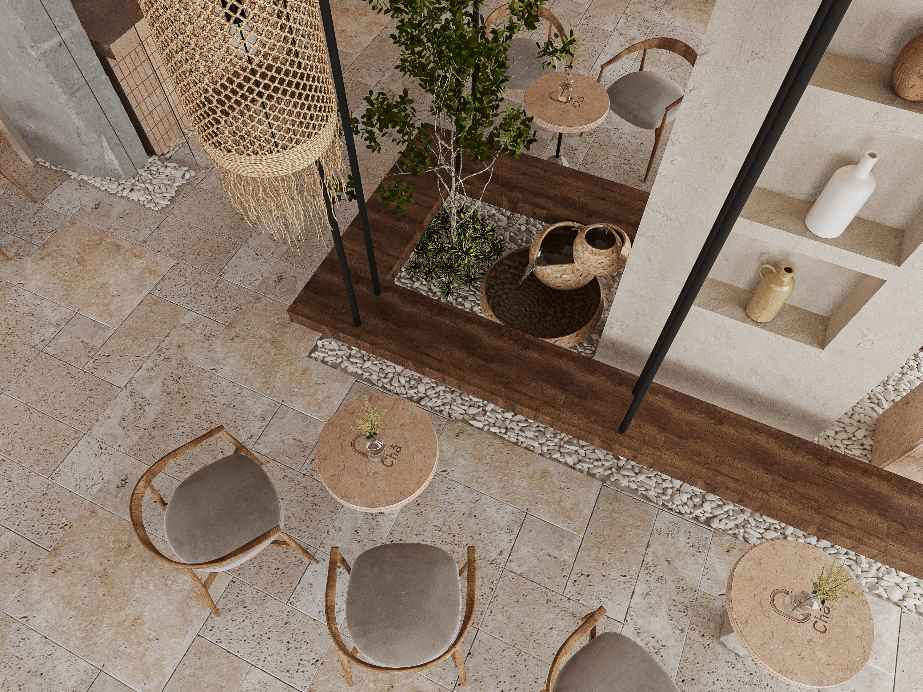 Cha 咖啡馆室内设计丨沙特阿拉伯利雅得丨A10+ studio-14