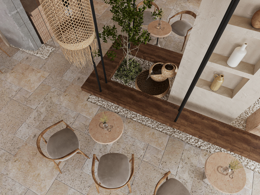 Cha 咖啡馆室内设计丨沙特阿拉伯利雅得丨A10+ studio-14