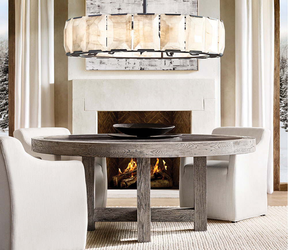 Restoration Hardware 推出世界滑雪胜地风格家居系列-15