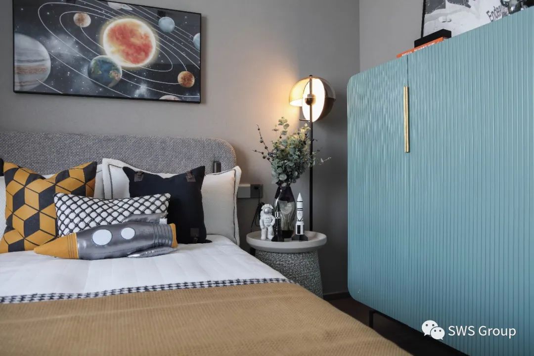 武汉绿城凤起听澜样板间 | 年轻现代的理想居所-53