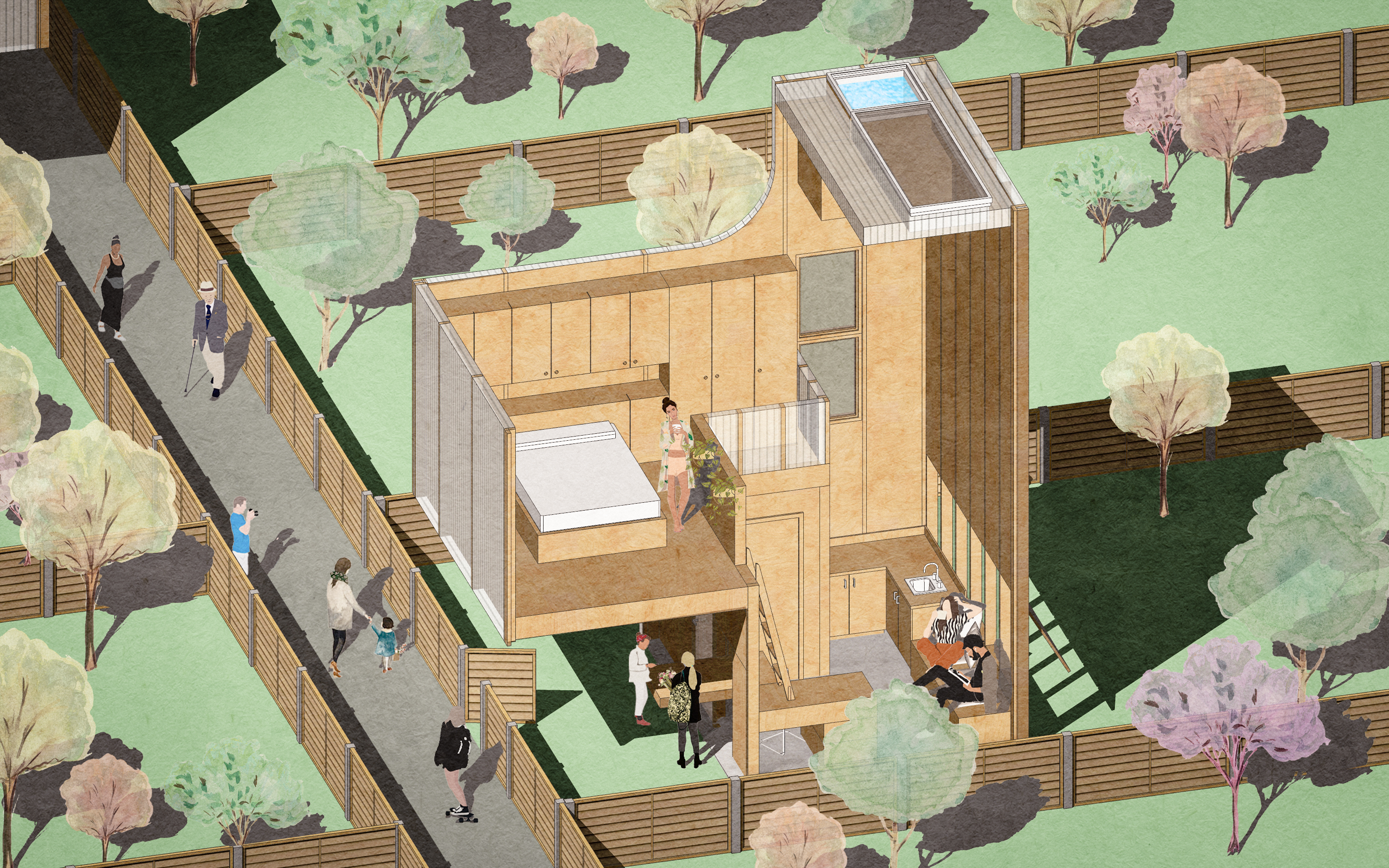 迷你村庄丨中国金山丨Sarah Lucy Estephan 工作室 BANAA-17