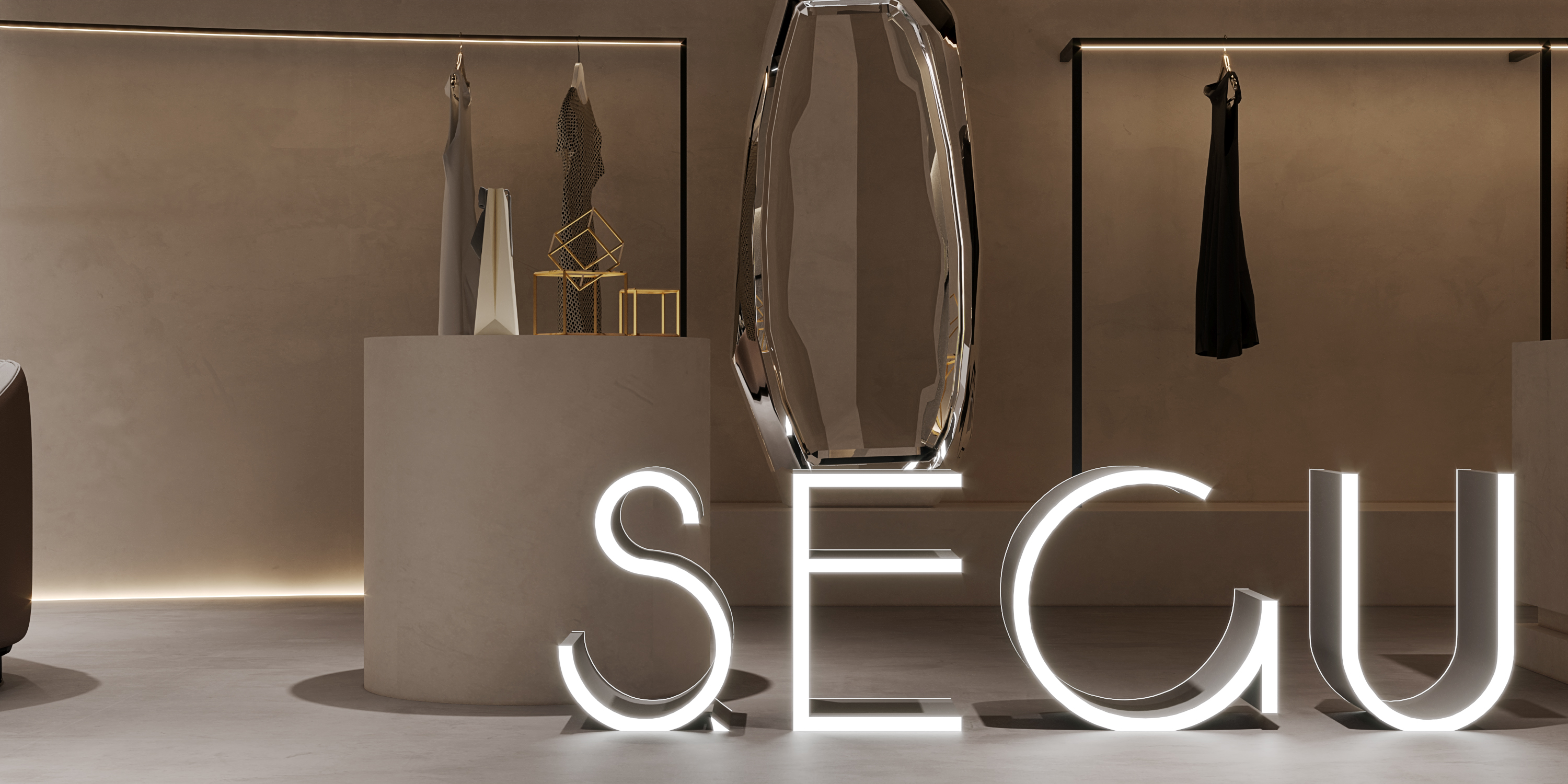 涩谷女装店设计丨唯·设计-27