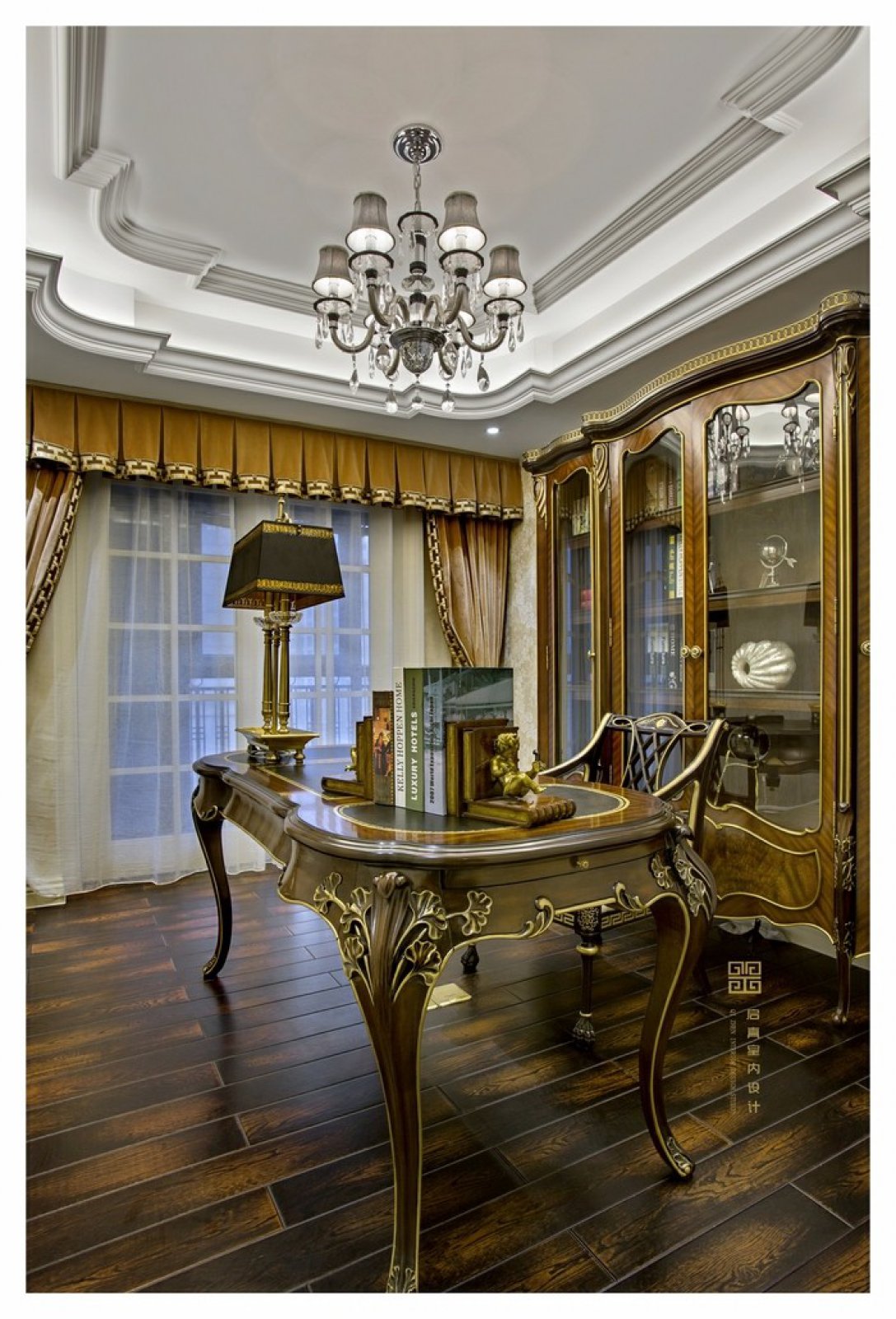 255㎡中国慈溪维科太子湾欧式住宅  启真设计-21