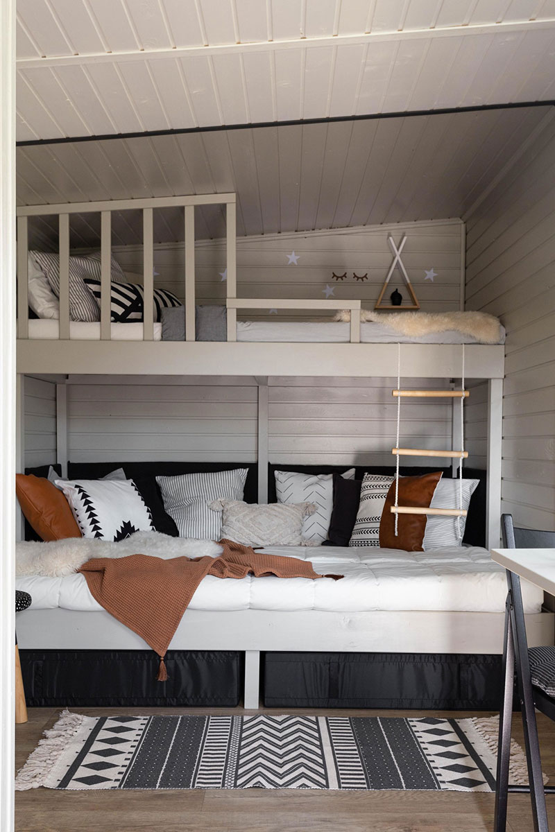 俄国瑞典风小屋 | 迷你而温馨的乡村度假屋-11