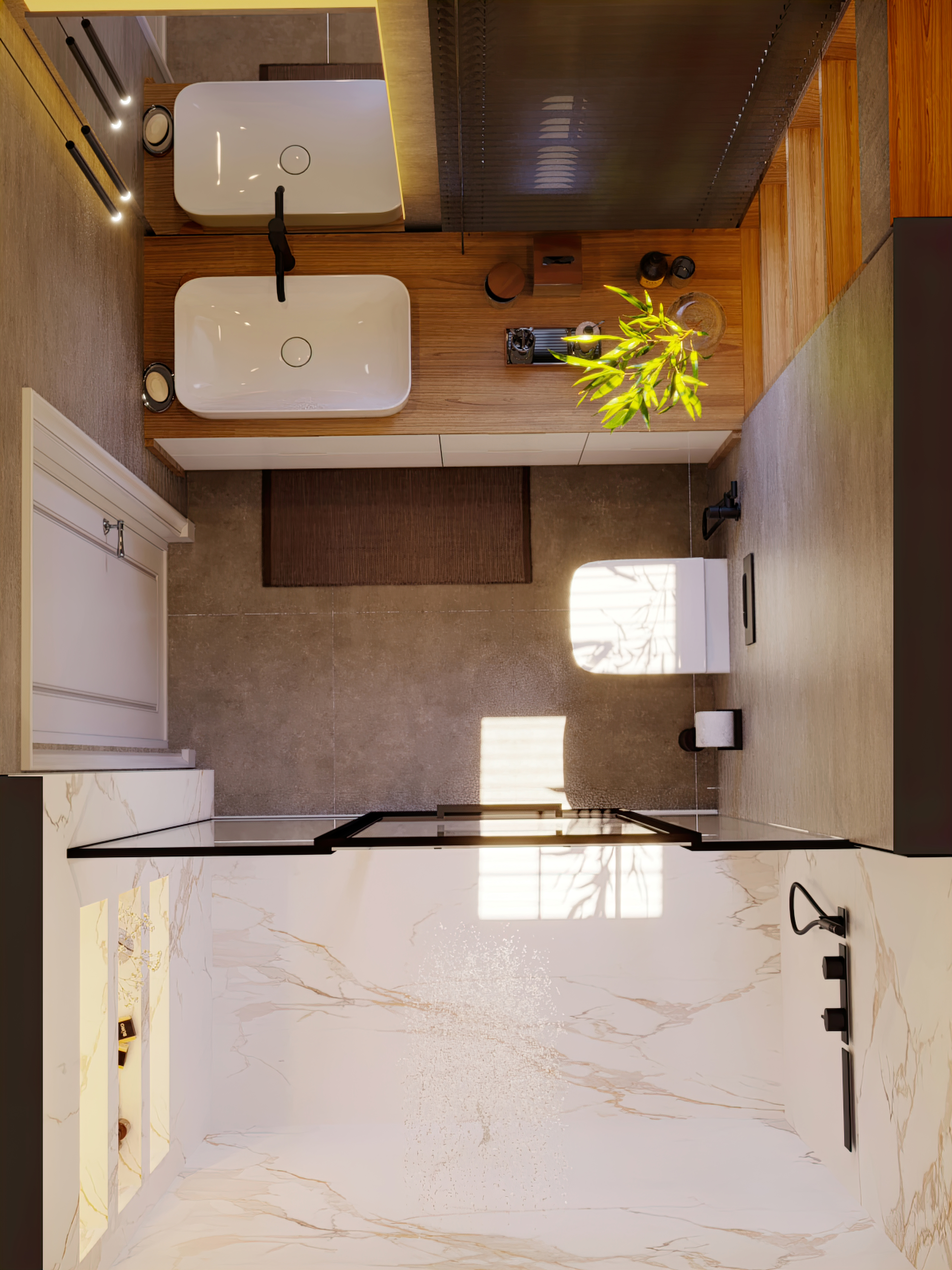 Interior Design For Main Bathroom-3