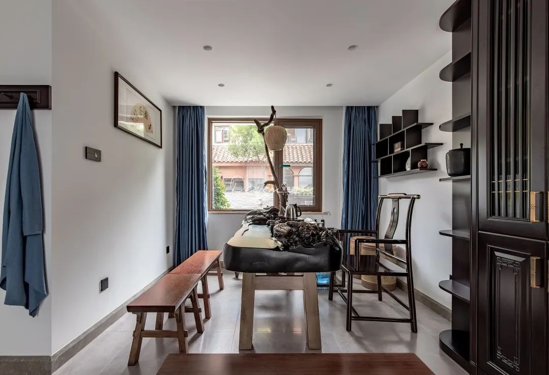 万辉星城新中式住宅丨紫苹果装饰集团-61