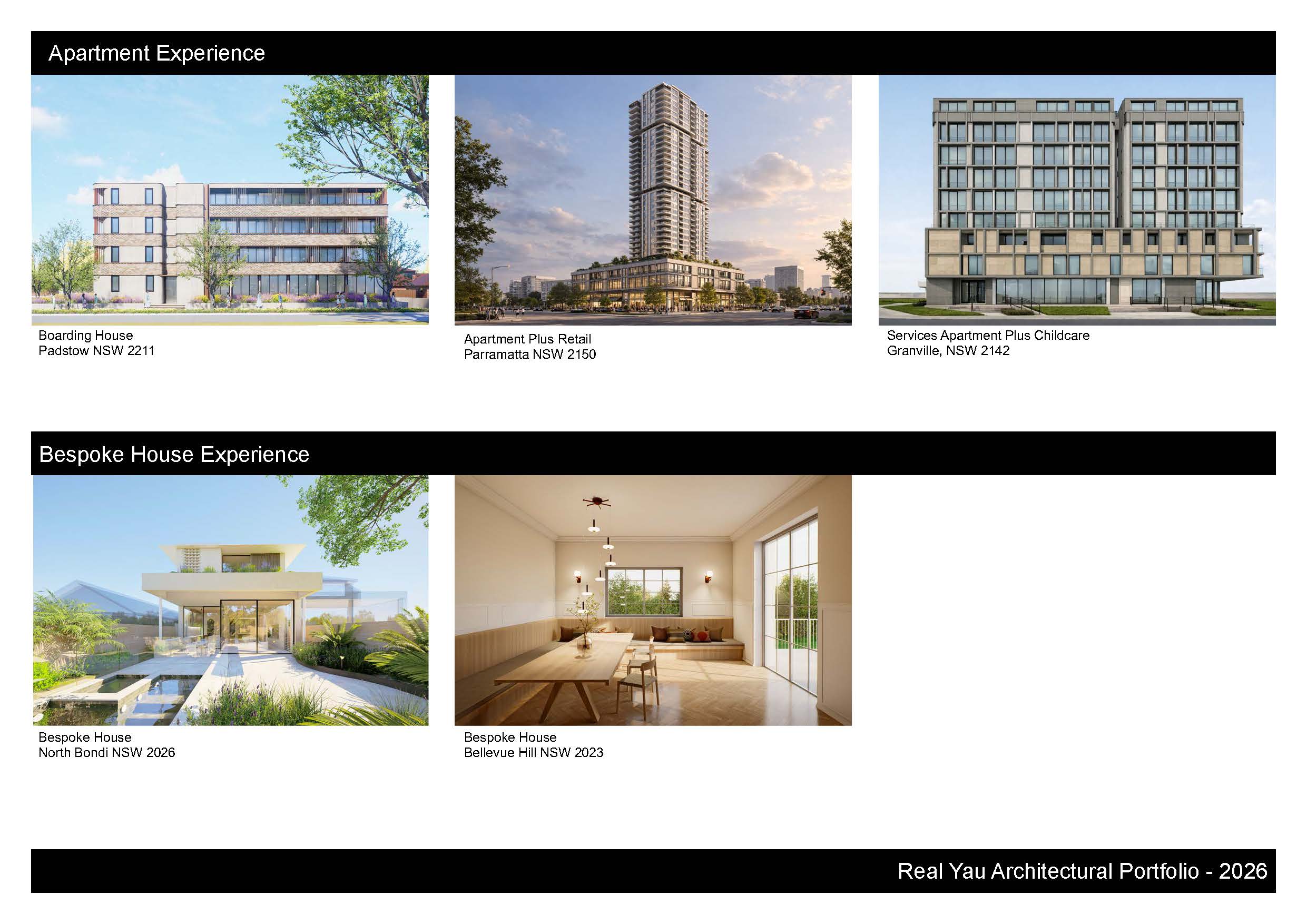 Real Yau - Architectural Portfolio 2026-0