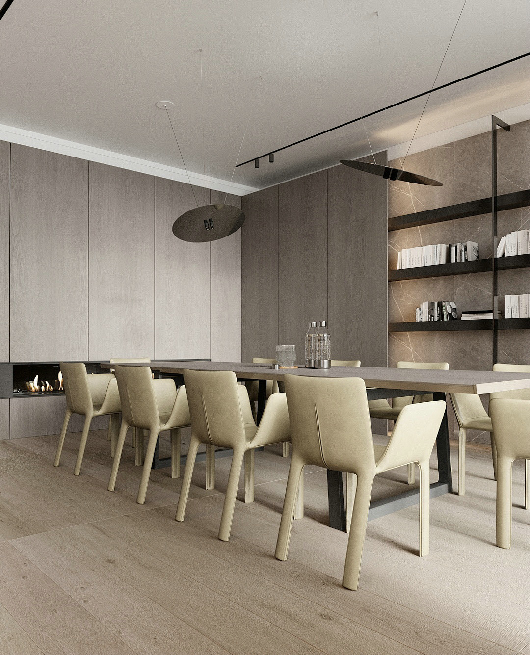 高级灰色系公寓设计-4