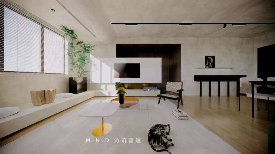 极简生活美学 | 鑫景湾 120㎡宁静空间-9