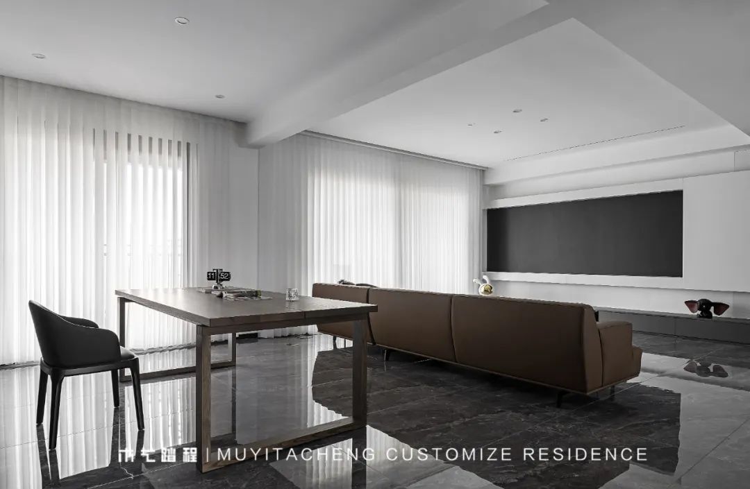 极简黑白,家的温度与高级定制丨中国重庆丨重庆木艺踏程全屋定制-21