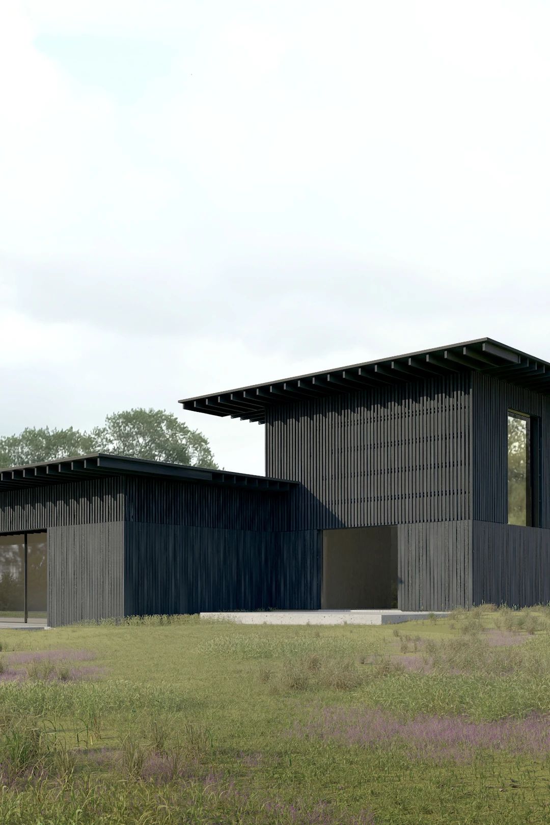 比利时根特庭院别墅设计丨Element Architecten-33