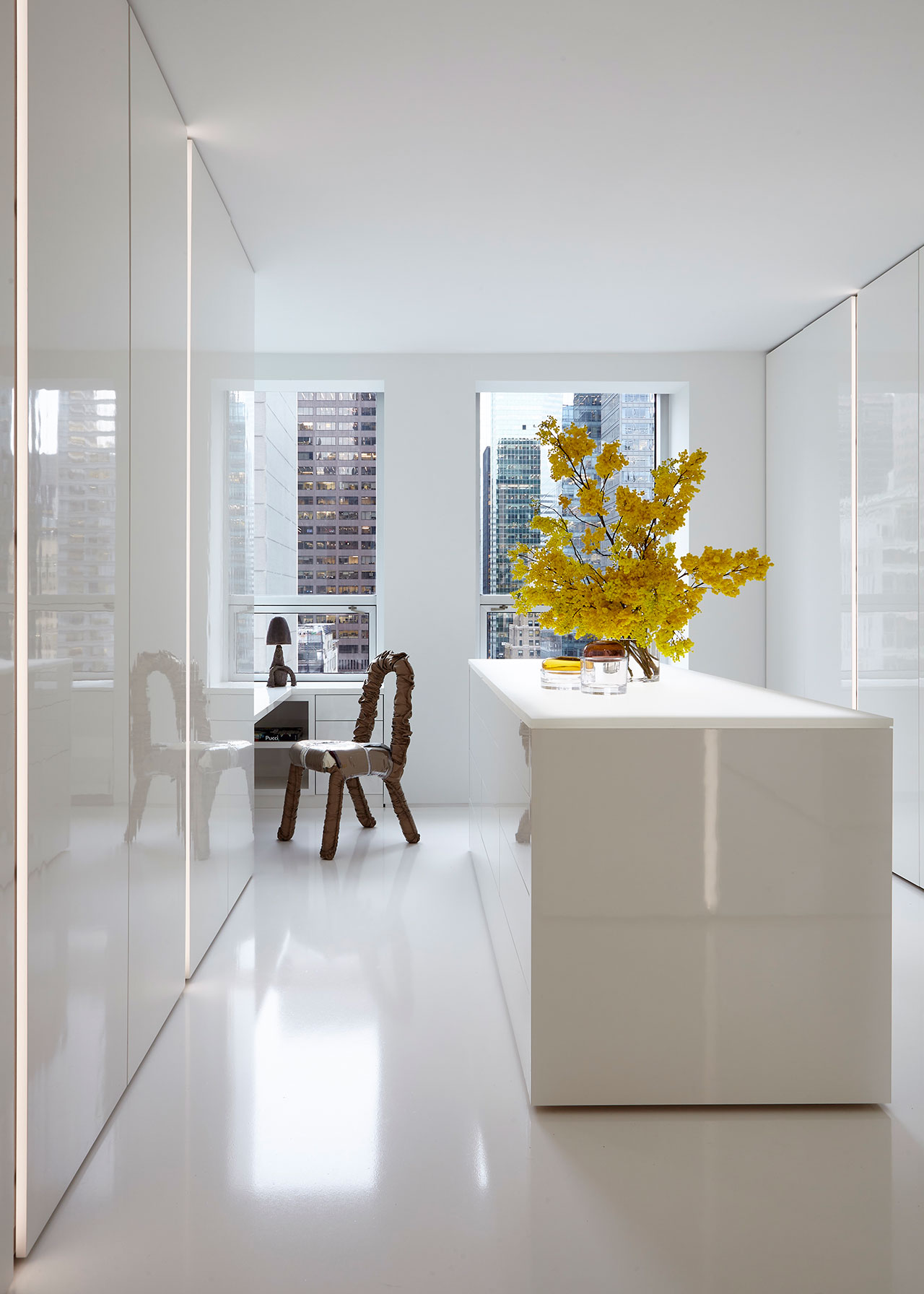 纽约公寓:太空时代博物馆风公寓丨美国曼哈顿丨Hines Collective-9