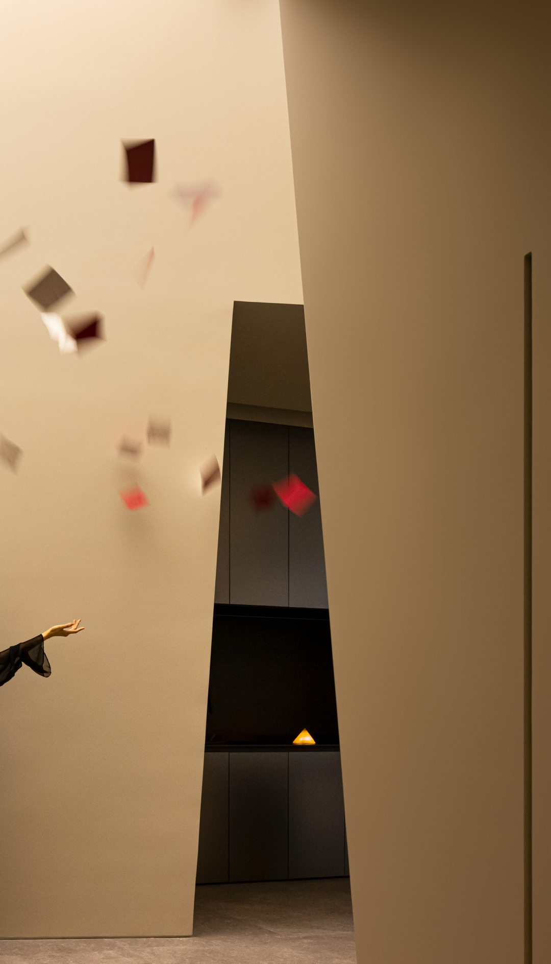 光之峡谷本杰明摩尔涂料展厅丨中国惠州丨质感建筑设计-35