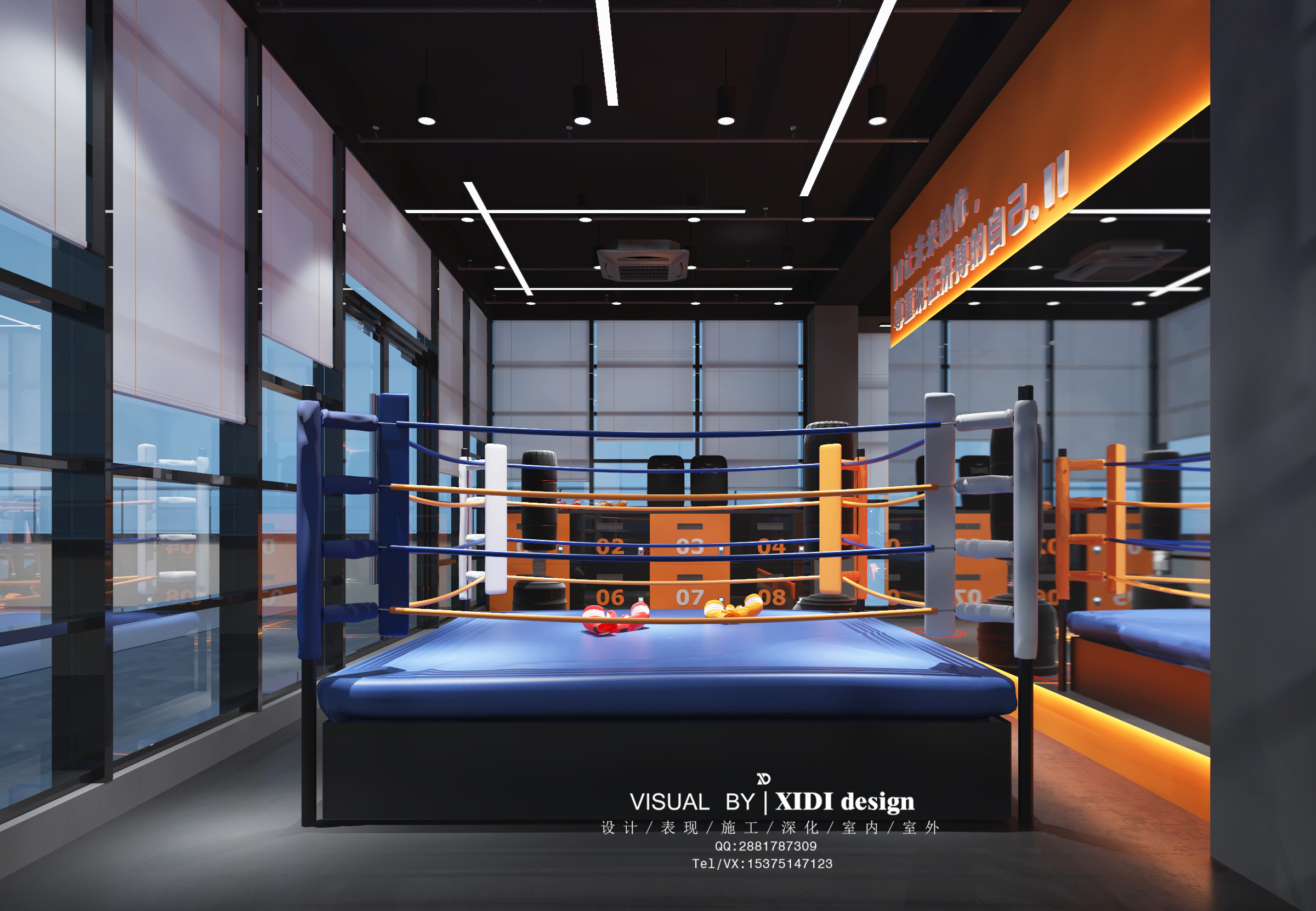 网红健身房设计，专业与潮流的完美结合-5