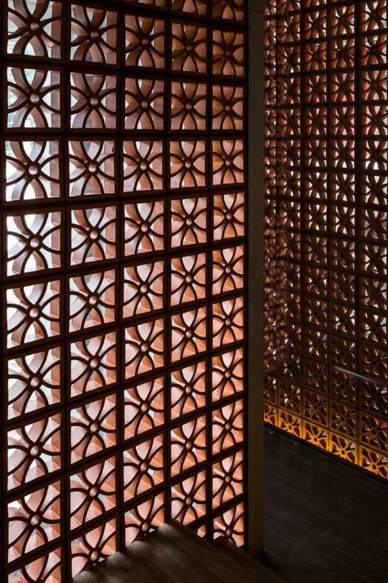 镂空花砖才有的光影之美：花砖搭配-22