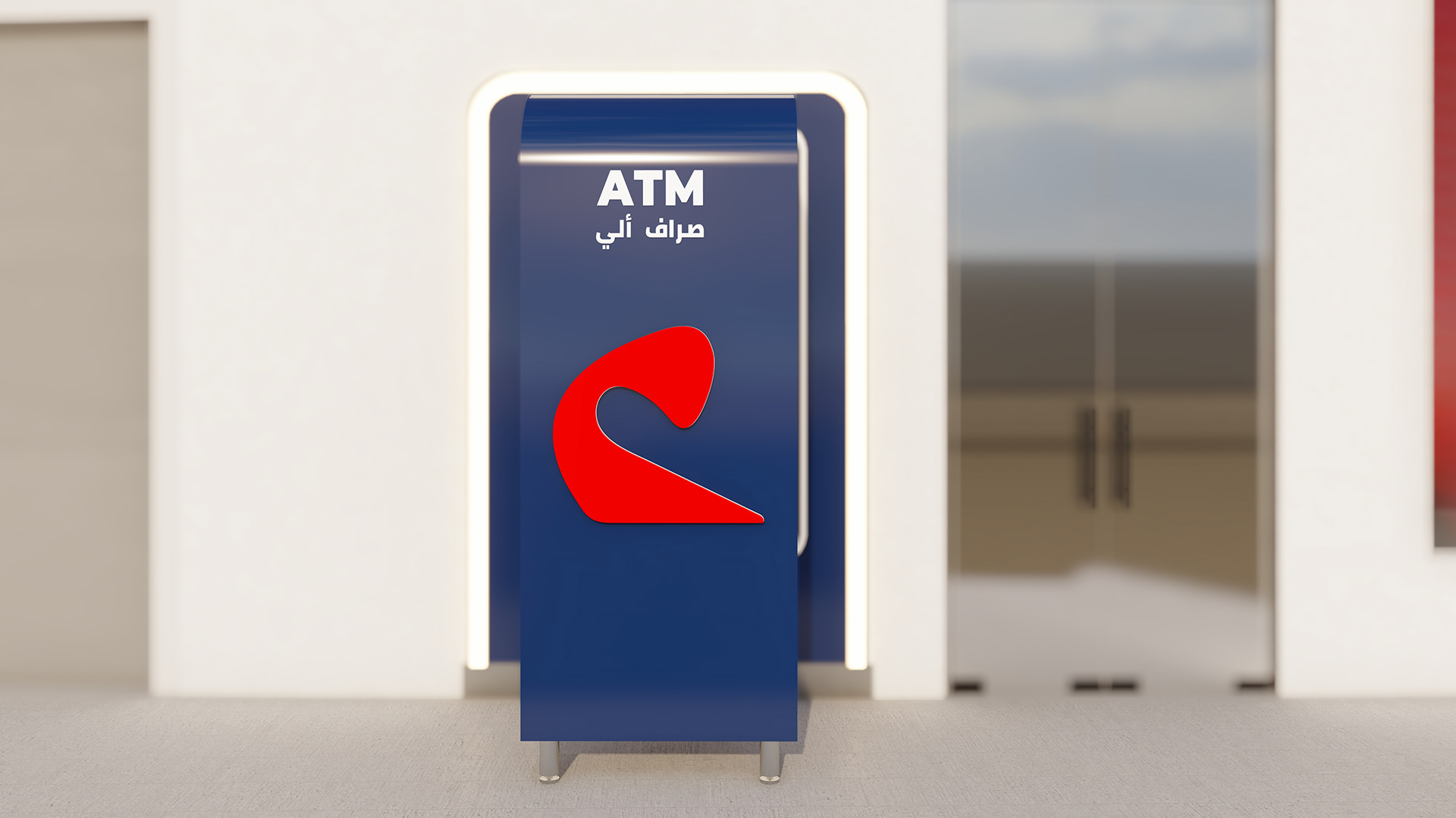 EBank| Facade, Signage, ATM Design-13