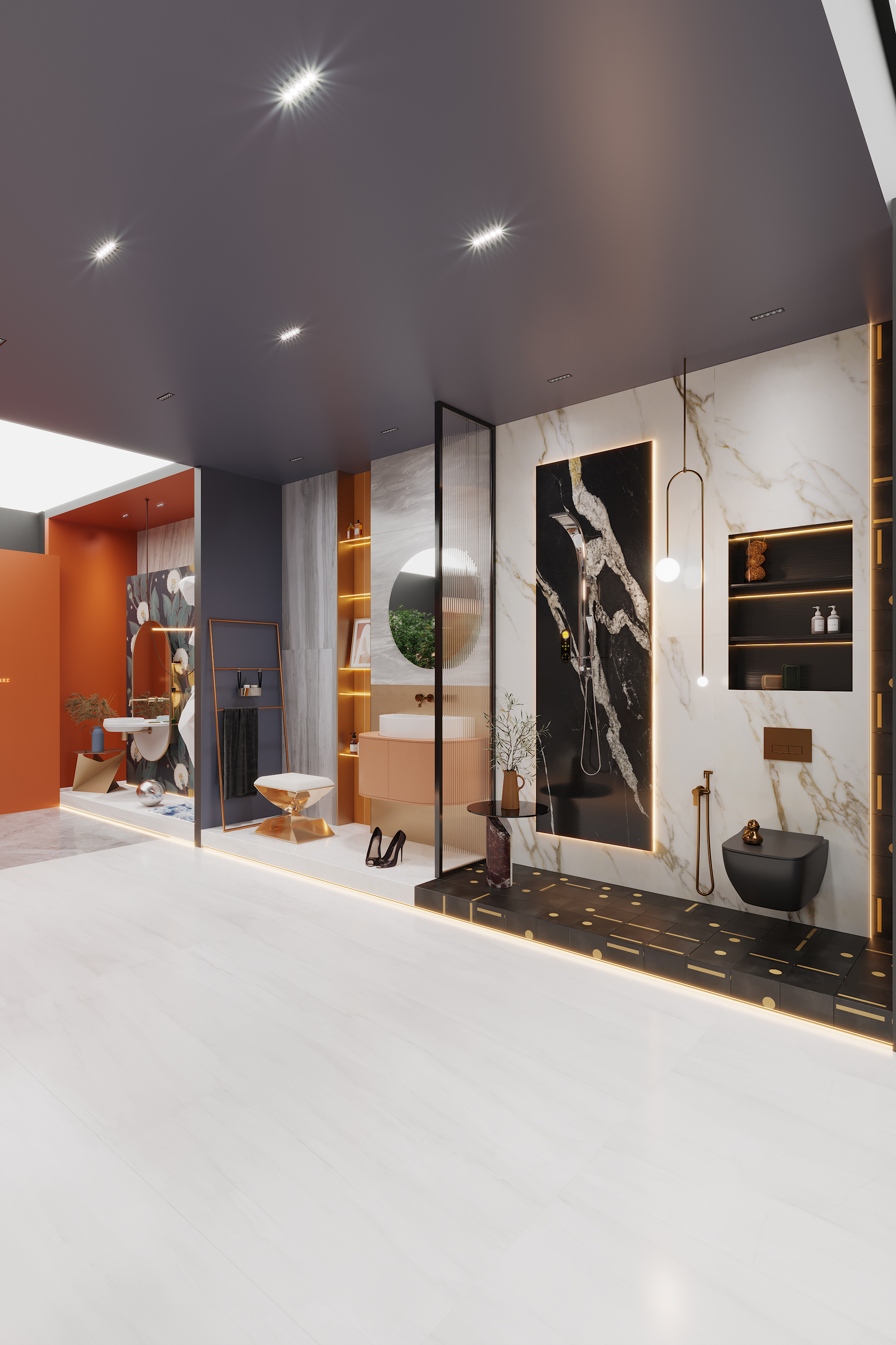 河南三门峡 180 平米室内设计案例解析 | 简约现代风-13