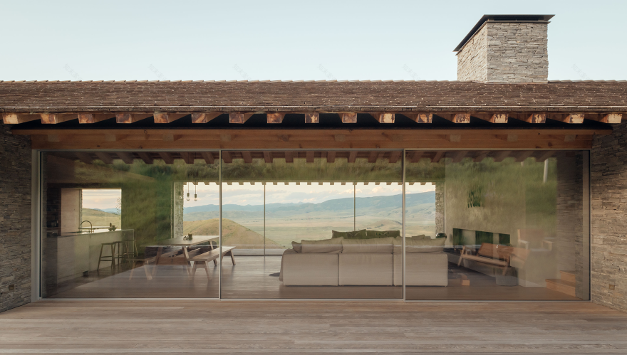 杰克逊霍尔住宅丨美国杰克逊丨McLean Quinlan-19