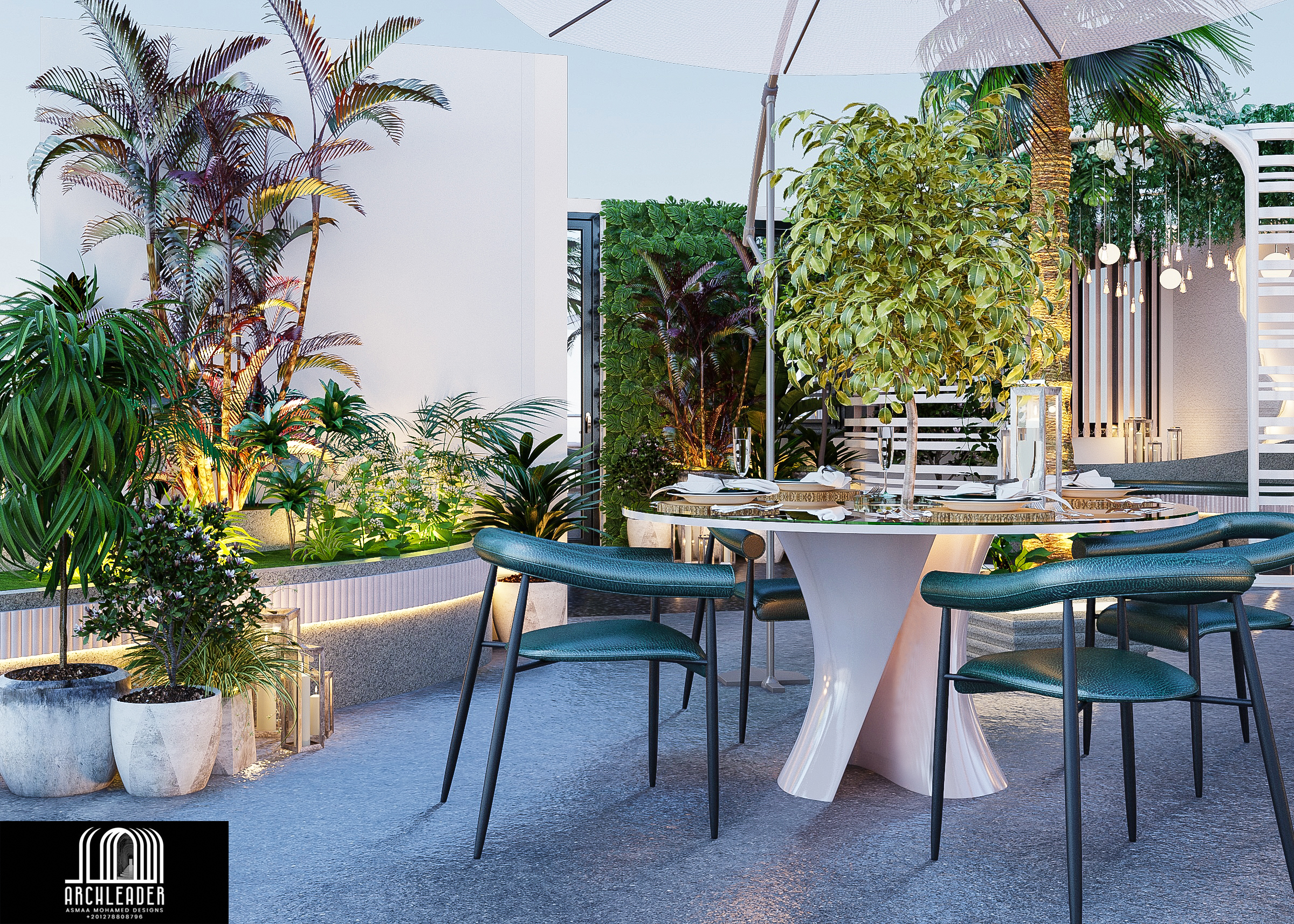 Bon Vein Café ..My Interior & Roof Design in Kuwait-29