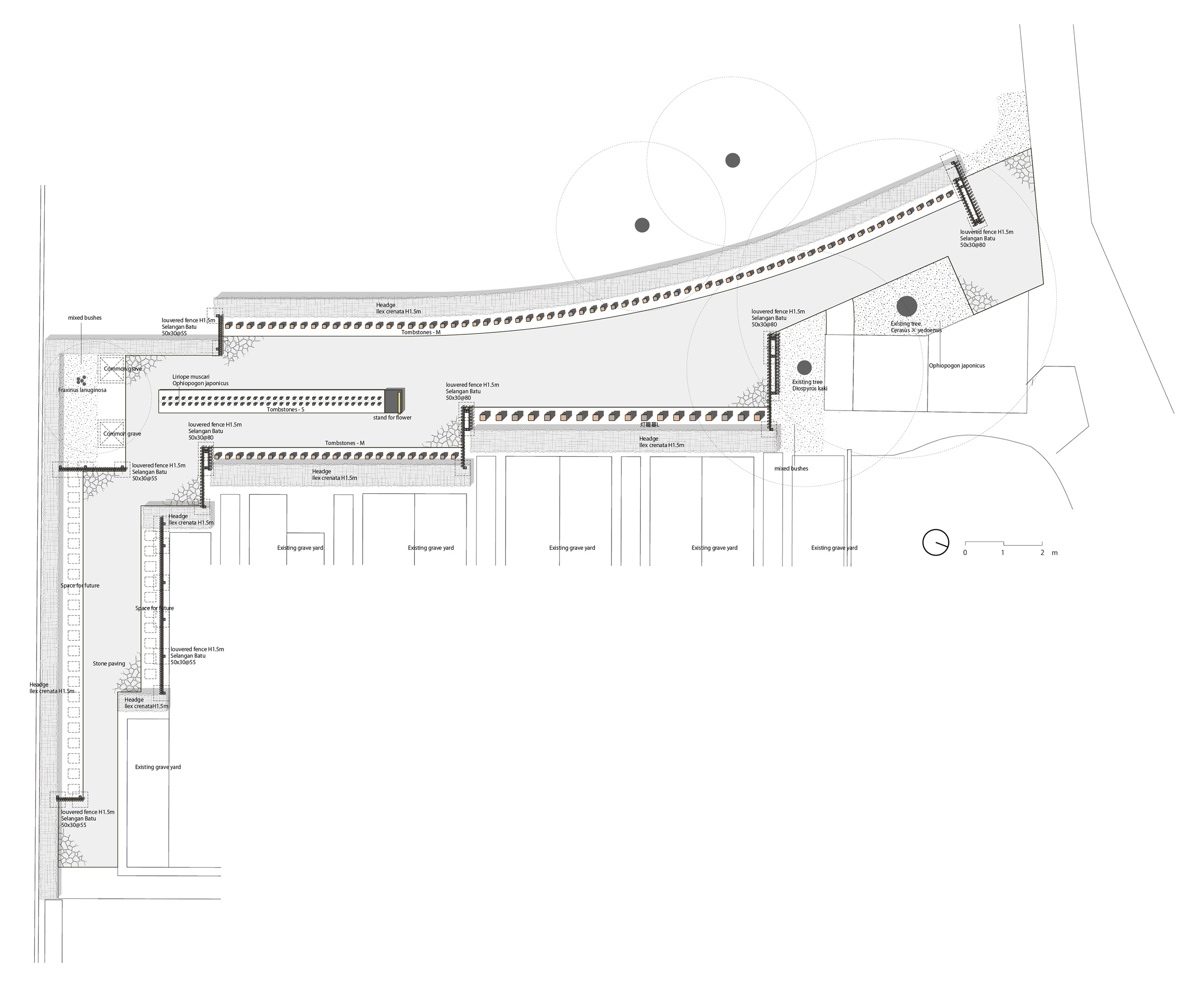 日本世田谷景观墓园丨日本东京丨SfG landscape architects Inc.-3