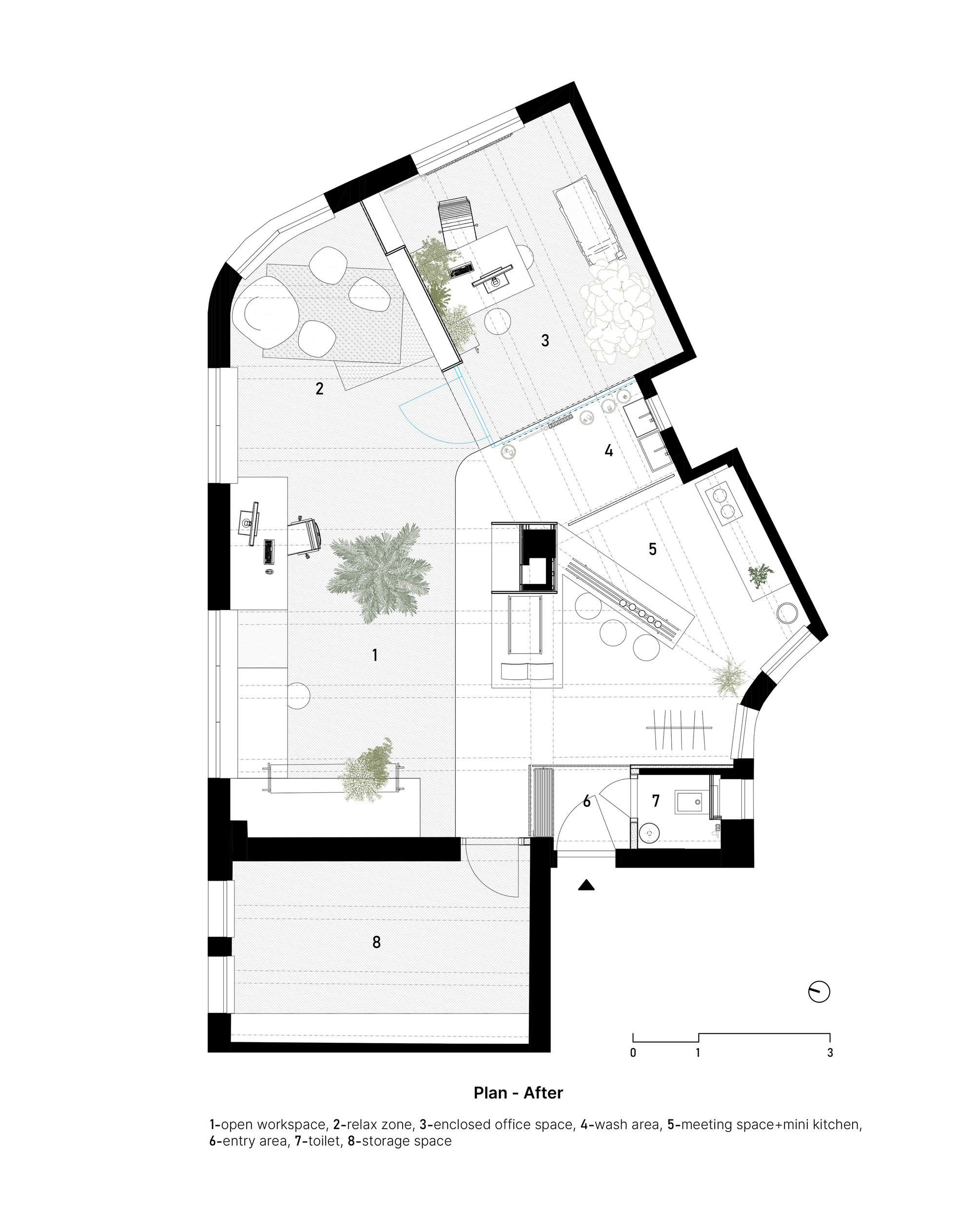Apartment Conversion into a Creative Studio / alchitekt-21
