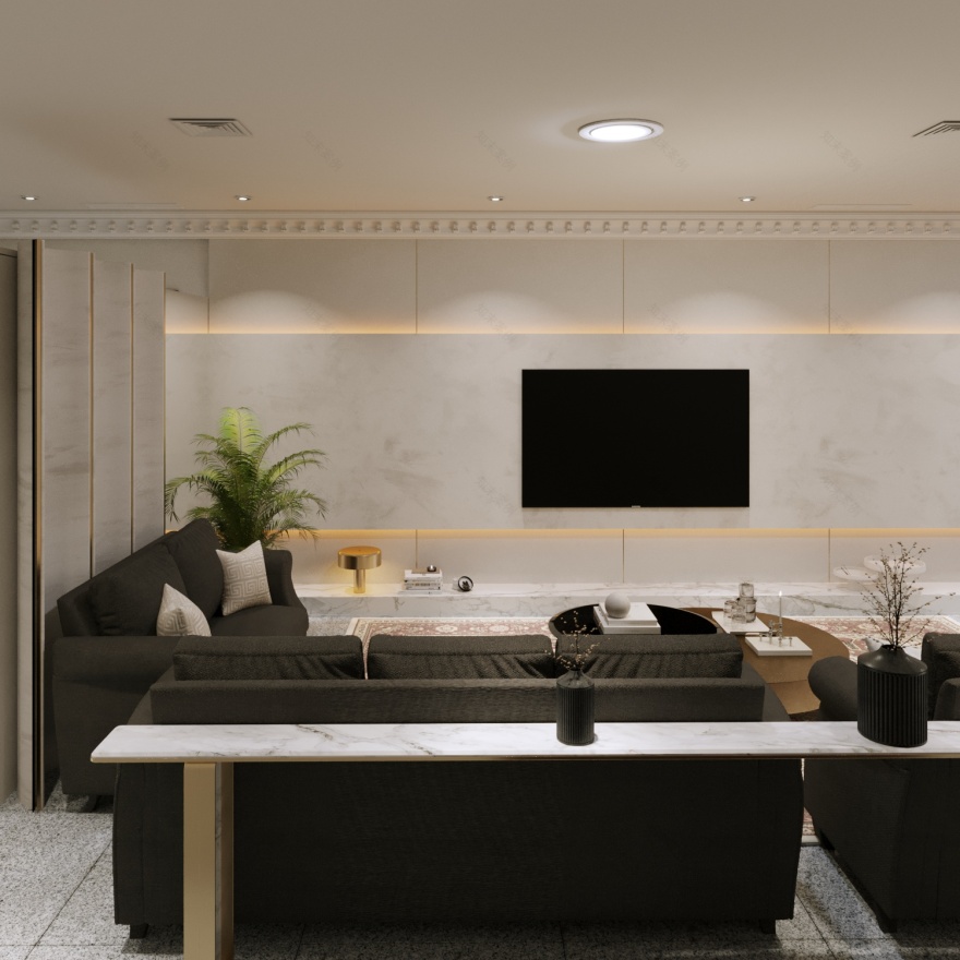 接待厅装修(前后对比)-23