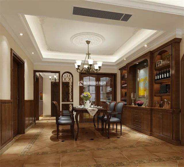 美式浪漫,雅致生活·韶关碧水花城四居装修案例丨中国韶关丨华浔品味装饰-28