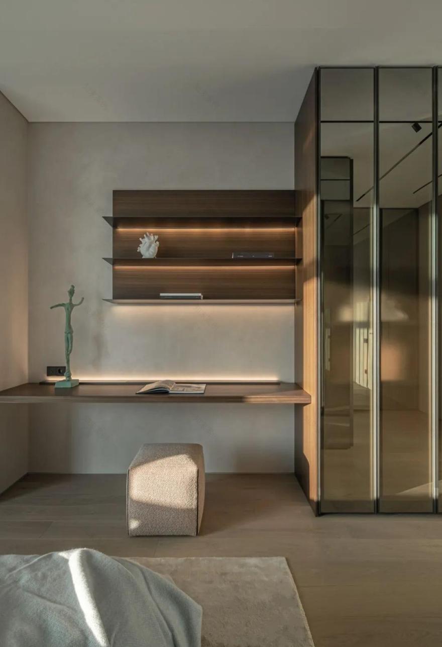 轻奢优雅的 104㎡现代家居丨乌克兰基辅丨Daria Babii-48