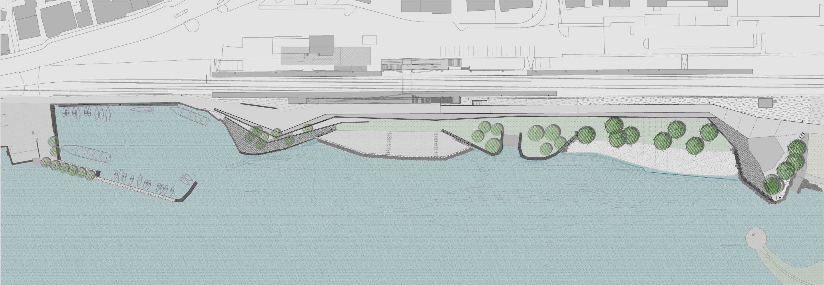 瑞士 Schmeriker 海湾滨水景观改造项目-4