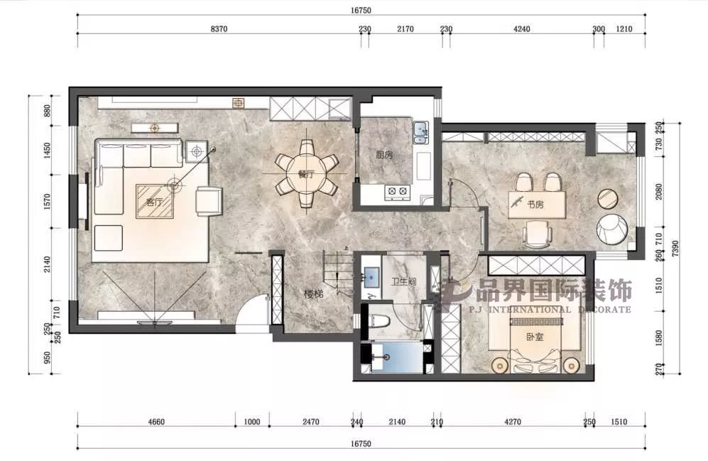 龙之梦简约中式装修，营造温馨品质生活-13