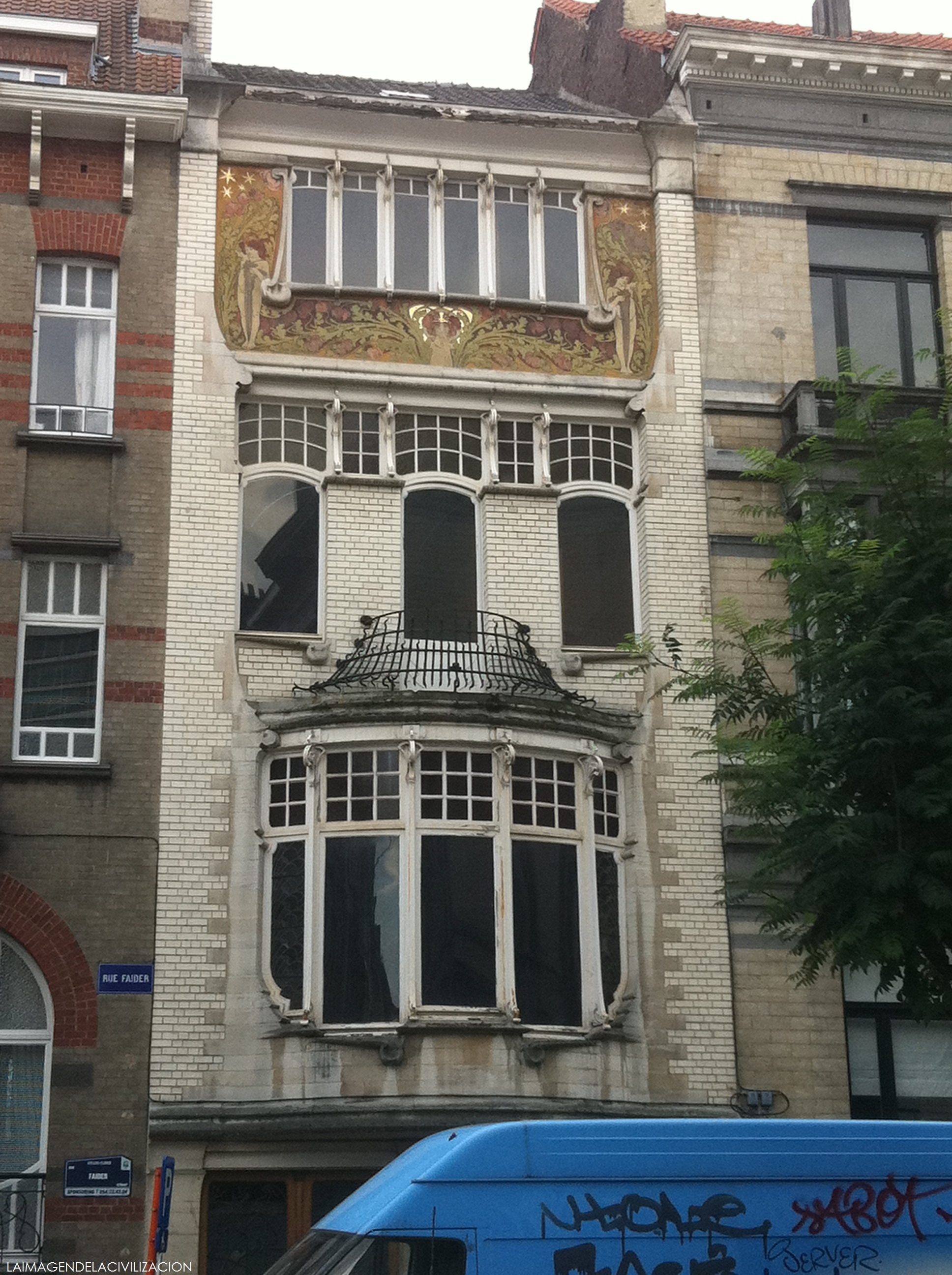 维克多·霍塔的新艺术风格建筑（含其住宅等）丨比利时丨维克多·霍塔等（保罗·汉卡尔等也有贡献）-15