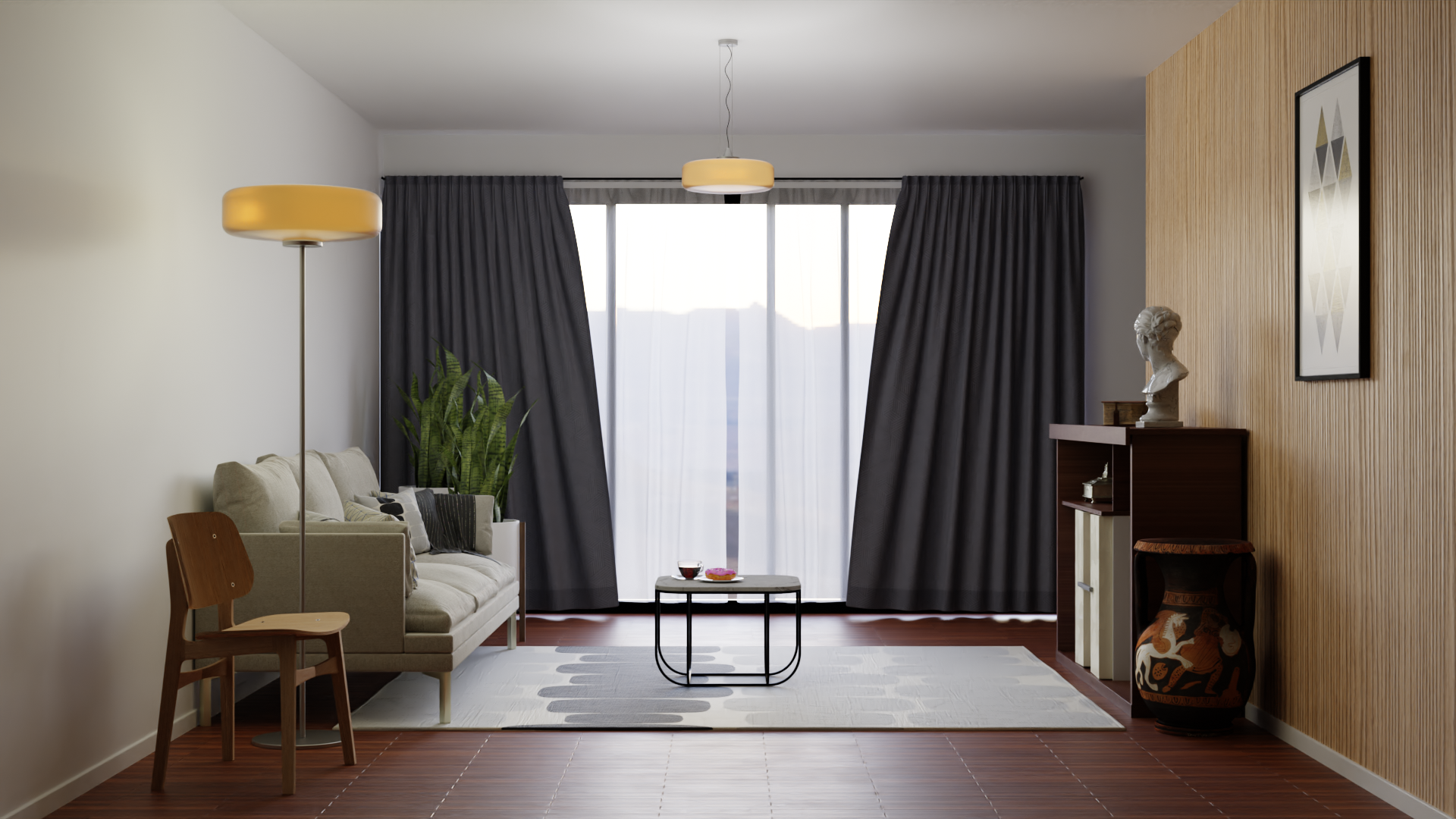 Interior Design - Blender-1