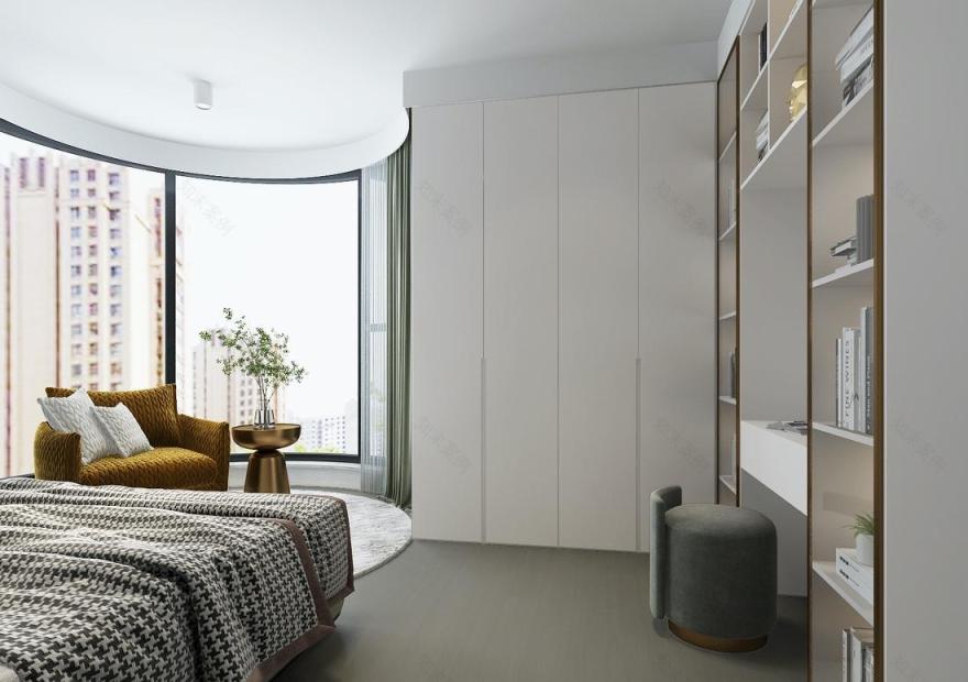 小户型现代轻奢设计典范-32