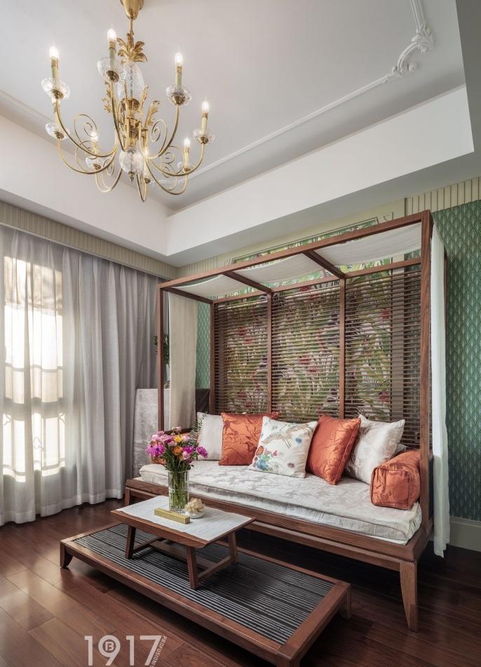 缤纷1917软装丨平层丨优雅新古典，把贵族范儿带入家中-23