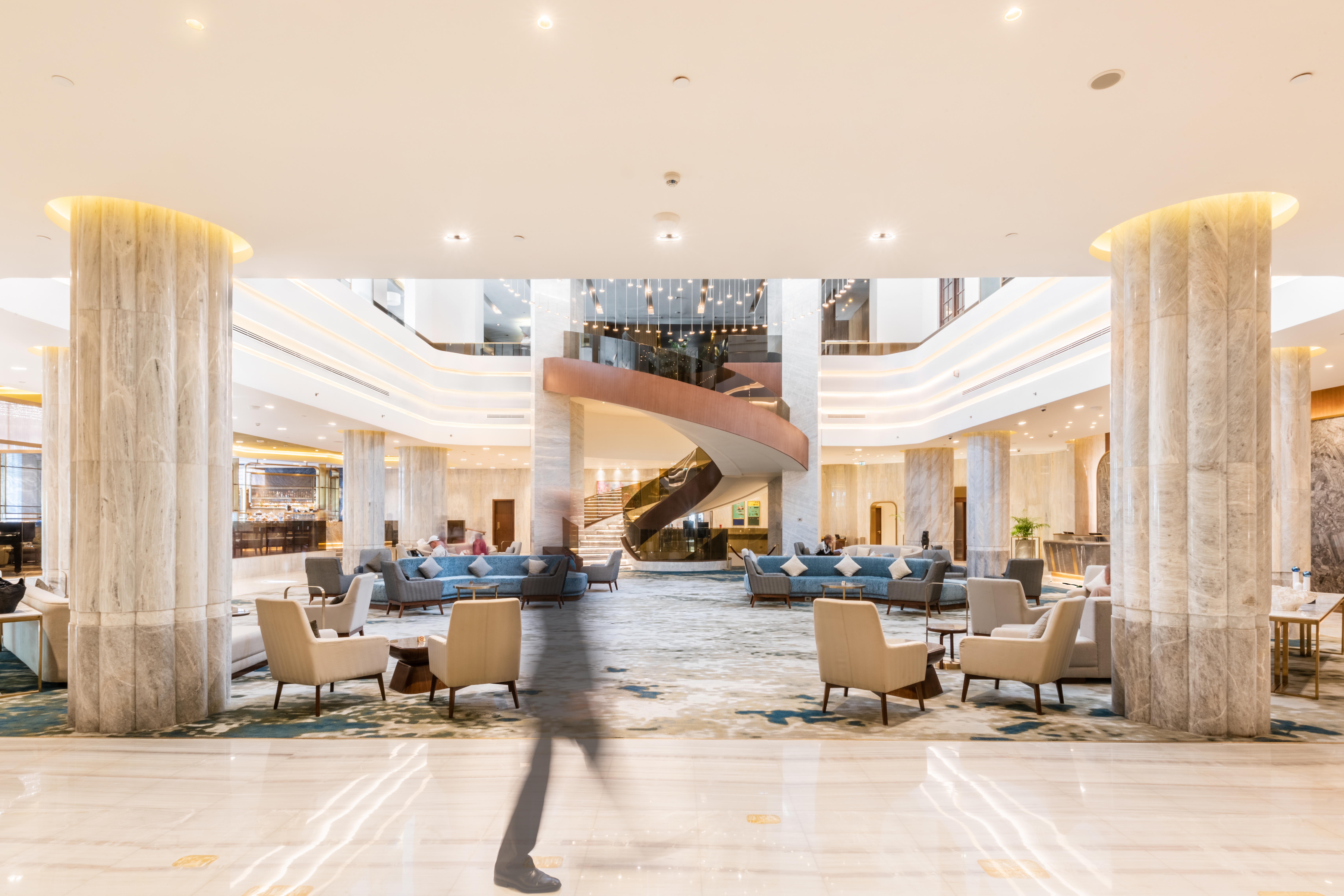 Conrad Cairo 公共区域室内设计丨埃及开罗丨El Ghoneimi Architects-7