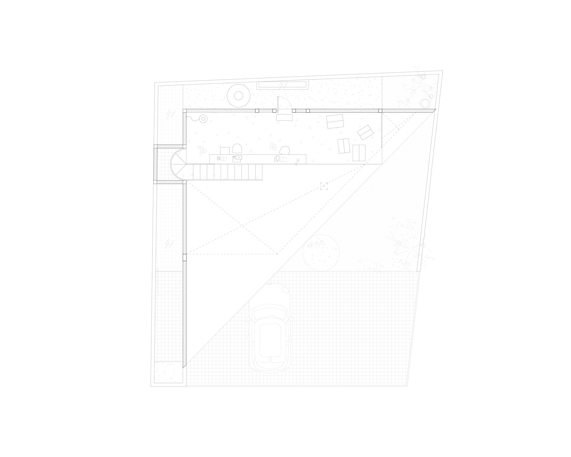 两个三角形房屋丨印度丨dua studio-36