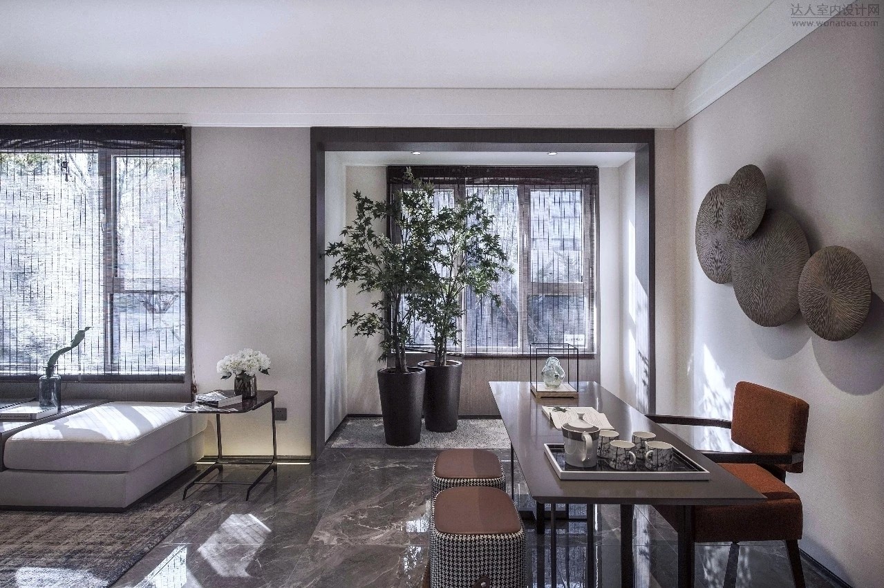 天津大唐印象东丽中式样板间  地胜设计-14